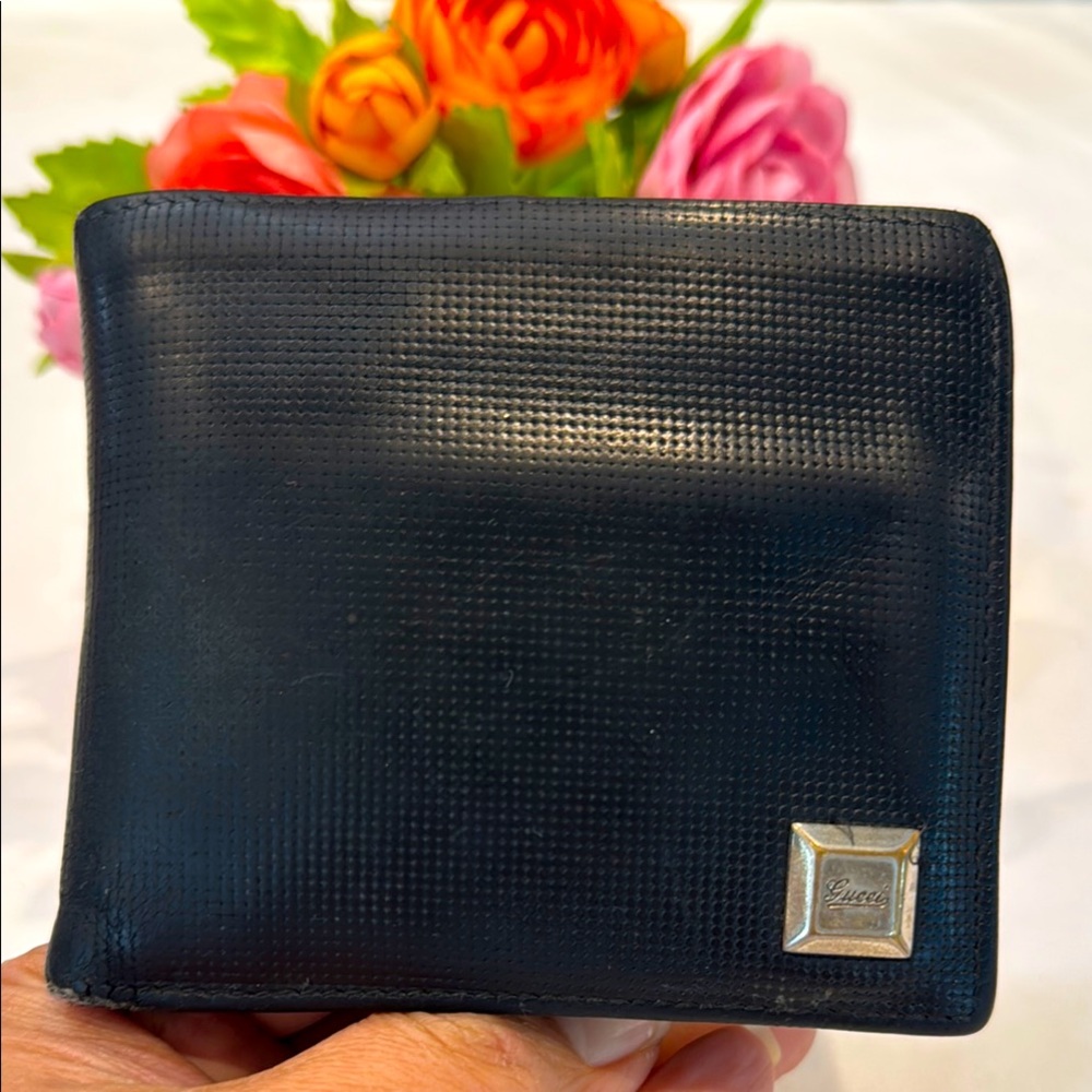 Gucci Black Leather Wallet